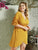 Plus Frill Trim Knot Side Wrap Dress