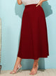 SHEIN Plus High Waist Zip Side Skirt