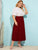 SHEIN Plus High Waist Zip Side Skirt