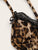 Plus Leopard Contrast Lace Slips With Thong