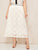 SHEIN Plus Solid Sheer Lace Skirt