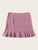 Plus Bow Front Ruffle Hem Skirt