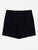 Plus Solid Button Front Shorts