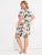 Plus Tropical Short Sleeve Night Dress