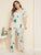 Plus Floral Short Sleeve Pajama Set