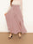 SHEIN Plus Solid High Waist Belted Maxi Skirt