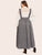 SHEIN Plus Paperbag Waist Self Belted Skirt With Ruffle Strap