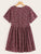  Plus V-neck Button Front Flare Dress