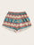 Plus Pom Pom Tribal Print Shorts