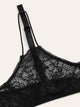 Plus Sheer Lace Lingerie Set