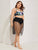 Plus Bustier Top & Panty & Skirt Bikini 3pcs