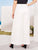 Plus Button Fly Semi Sheer Palazzo Pants