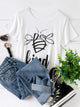 Plus Letter Print Tee