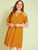 Plus Solid Strappy Insert Dress