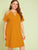 Plus Solid Strappy Insert Dress