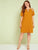Plus Solid Strappy Insert Dress