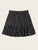 SHEIN Plus Frill Trim Layered Polka Dot Skirt