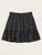 SHEIN Plus Frill Trim Layered Polka Dot Skirt