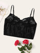 Plus Floral Lace Bralette