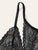 Plus Floral Lace Cut-out Bralette