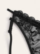 Plus Floral Lace Lingerie Set With Choker