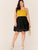 SHEIN Plus Elastic Waist Laser Cut Skirt