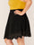 SHEIN Plus Elastic Waist Laser Cut Skirt