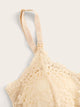 Plus Floral Lace Bra