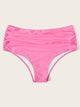 Plus Ruched High Waist Swimming Panty