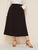 SHEIN Plus High Waist Zip Side Skirt
