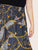 SHEIN Plus Chain & Leopard Print Maxi Flare Skirt