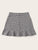 Plus Gingham Ruffle Hem Skirt