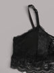 Plus Criss Cross Floral Lace Bra Set 3pack