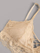 Plus Criss Cross Floral Lace Bra Set 3pack
