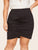 SHEIN Plus Ruched Wrap Skirt