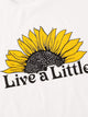 Plus Sunflower & Letter Print Tee