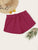 Plus Frill Trim Drawstring Swimming Shorts