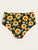 Plus Sunflower Print Knot Swimming Panty