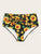 Plus Sunflower Print Knot Swimming Panty