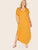  Plus Pocket Side Curved Hem Dress