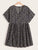  Plus V-neck Button Front Flare Dress