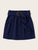 SHEIN Plus Solid Paperbag Waist Belted Pocket Skirt
